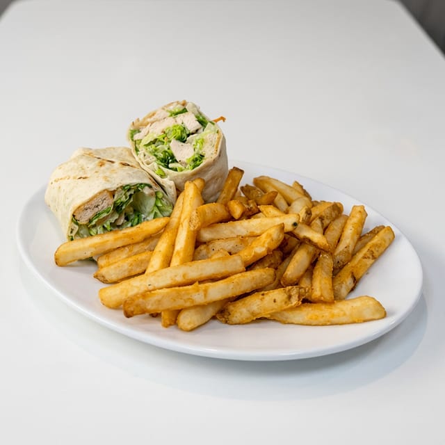 Chicken Caesar Wrap.