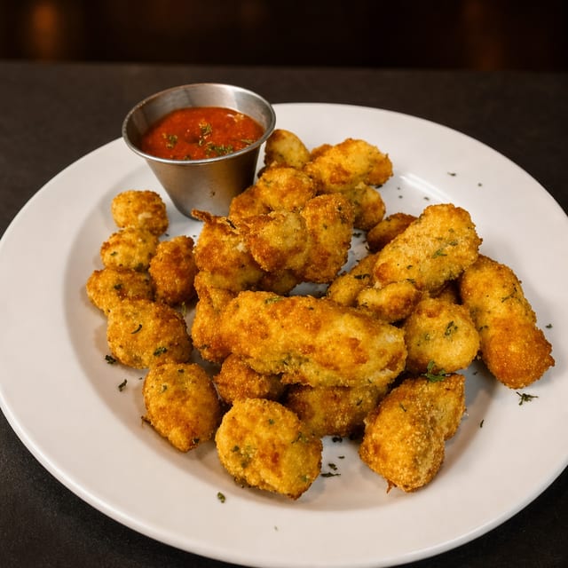 Garlic Wisconsin Cheese Curds.