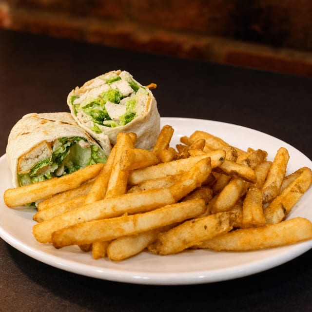 Chicken Caesar Wrap.