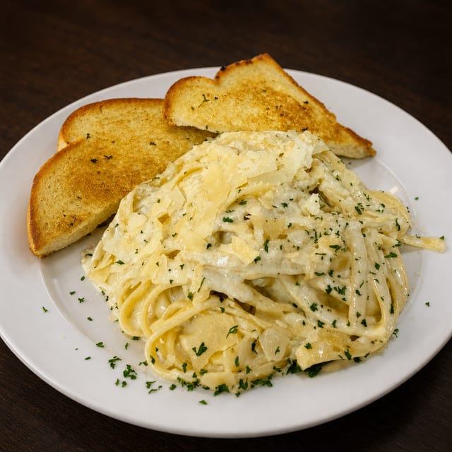 Fettuccine Alfredo.
